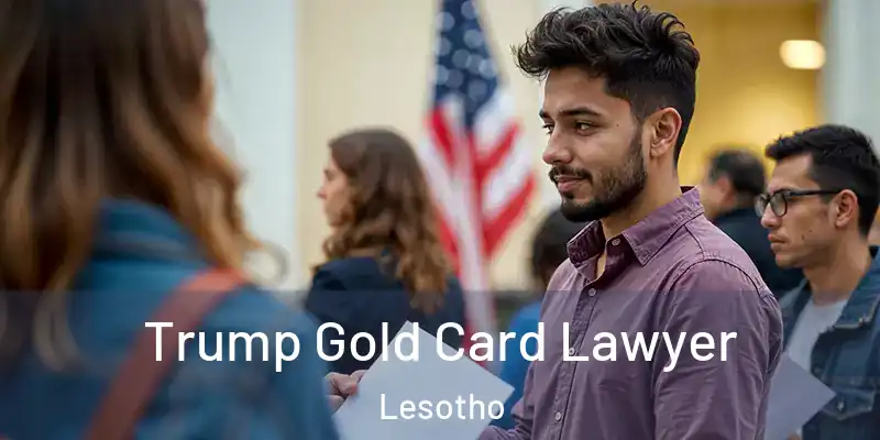  Trump Gold Card Lawyer Lesotho